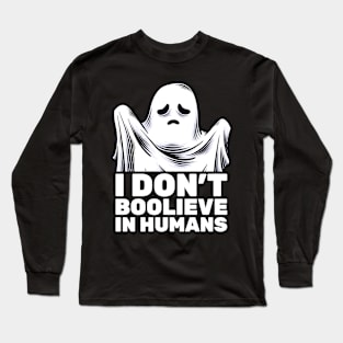 Funny Halloween Ghost Long Sleeve T-Shirt